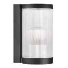 Nordlux Coupar Wandleuchte Aluminium Schwarz | IP54 - Geeignet für E27