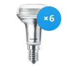 Mehrfachpackung 6x Philips Corepro LED Spot E14 R50 1.4W 105lm 36D - 827 Extra Warmweiß | Ersatz für 25W