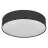 Ledvance Bulkhead Orbis Paris Noir | Convient pour 3x E27 - 480mm - IP20