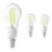 Lot 3x Calex Smart Tuya Wifi E14 Boule 4.5W 450lm - 818-830 Accordable Blanc | Dimmable - Remplacement 40W 