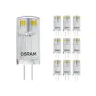 Lot 10x Osram Parathom LED Pin G4 0.9W 100lm - 827  | Remplacement 10W