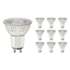 Lot 10x Spot LED GU10 PAR16 4W 345lm 60D - 930 | Meilleur rendu de couleur - Dimmable - Remplacement 50W
